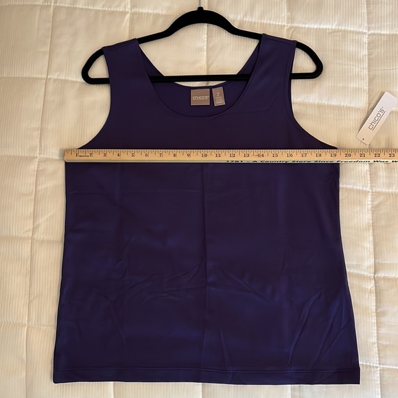 Chico's Microfeel Timeless Tank Size 2 - Picture 5 of 7